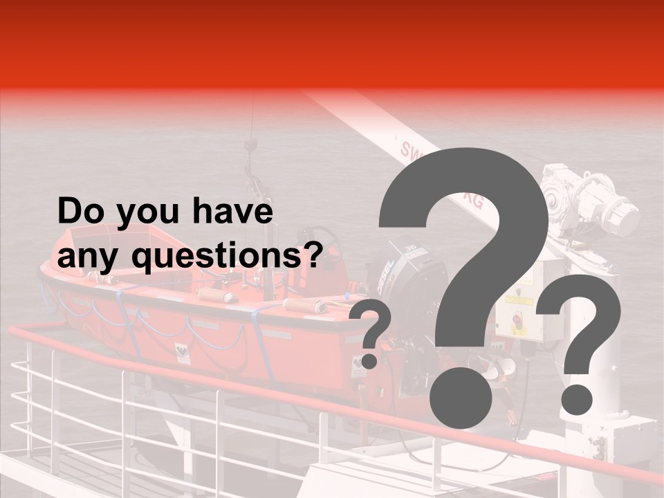 White Background Assist Close Up PowerPoint Template