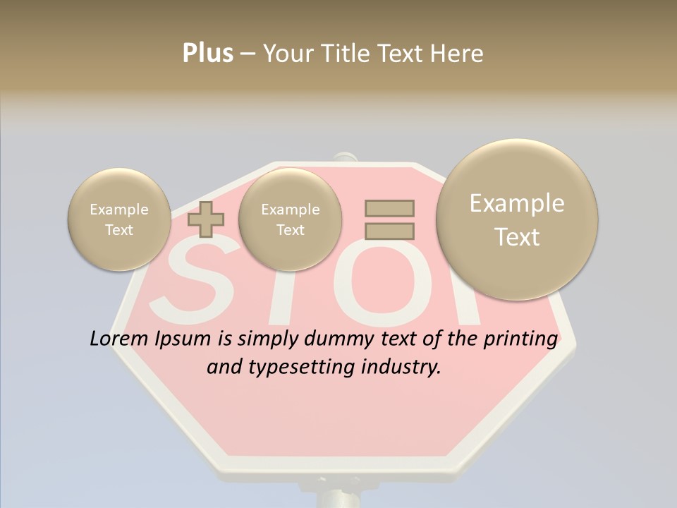 Togetherness Care White Background PowerPoint Template