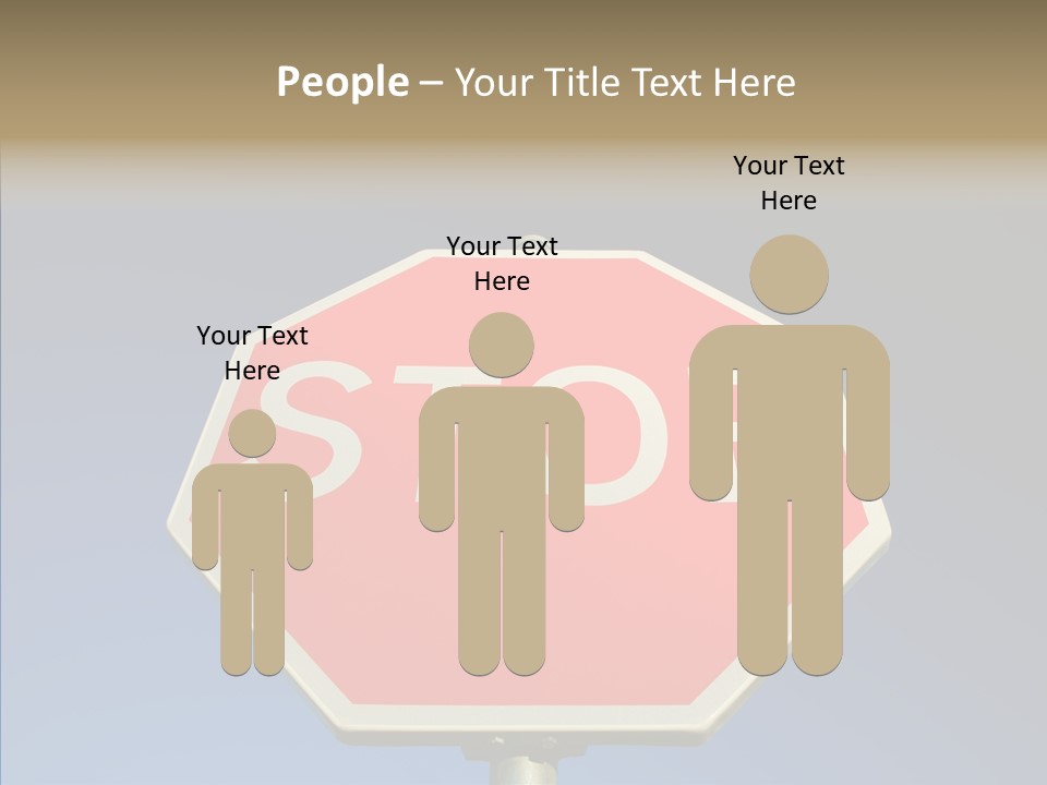 Togetherness Care White Background PowerPoint Template