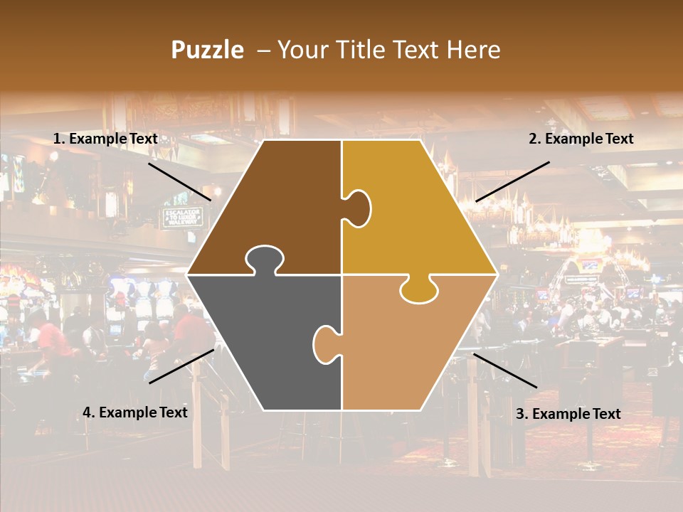 Elderly White Background Two PowerPoint Template