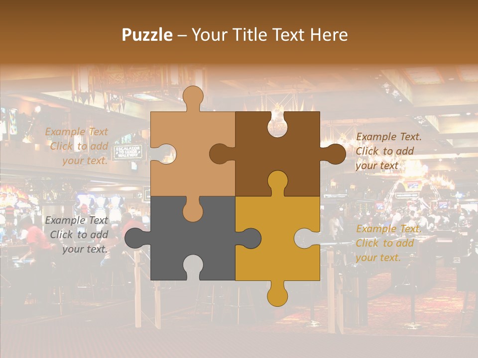 Elderly White Background Two PowerPoint Template