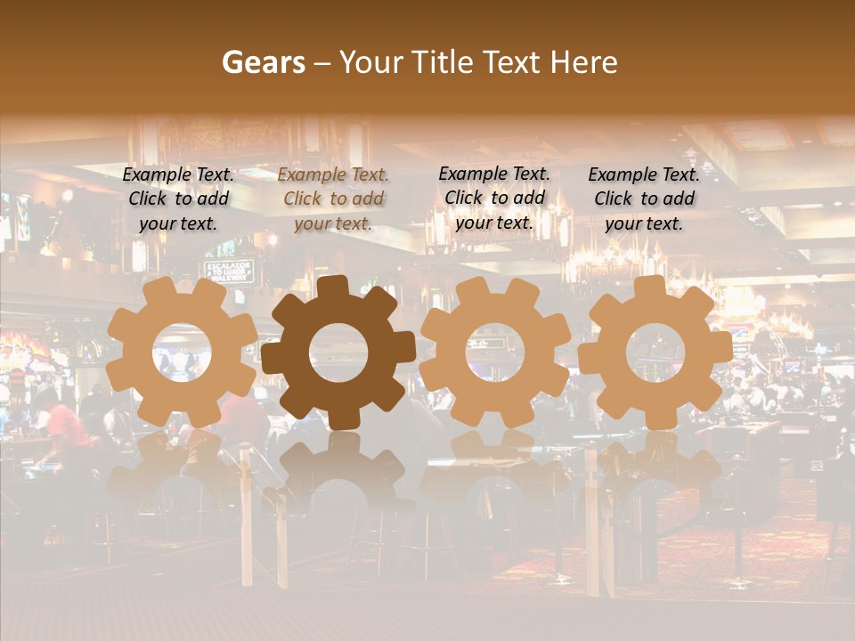 Elderly White Background Two PowerPoint Template