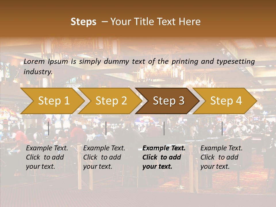 Elderly White Background Two PowerPoint Template