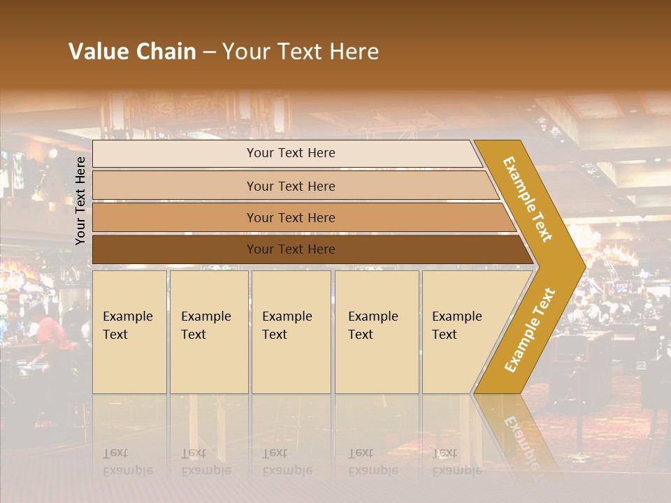Elderly White Background Two PowerPoint Template