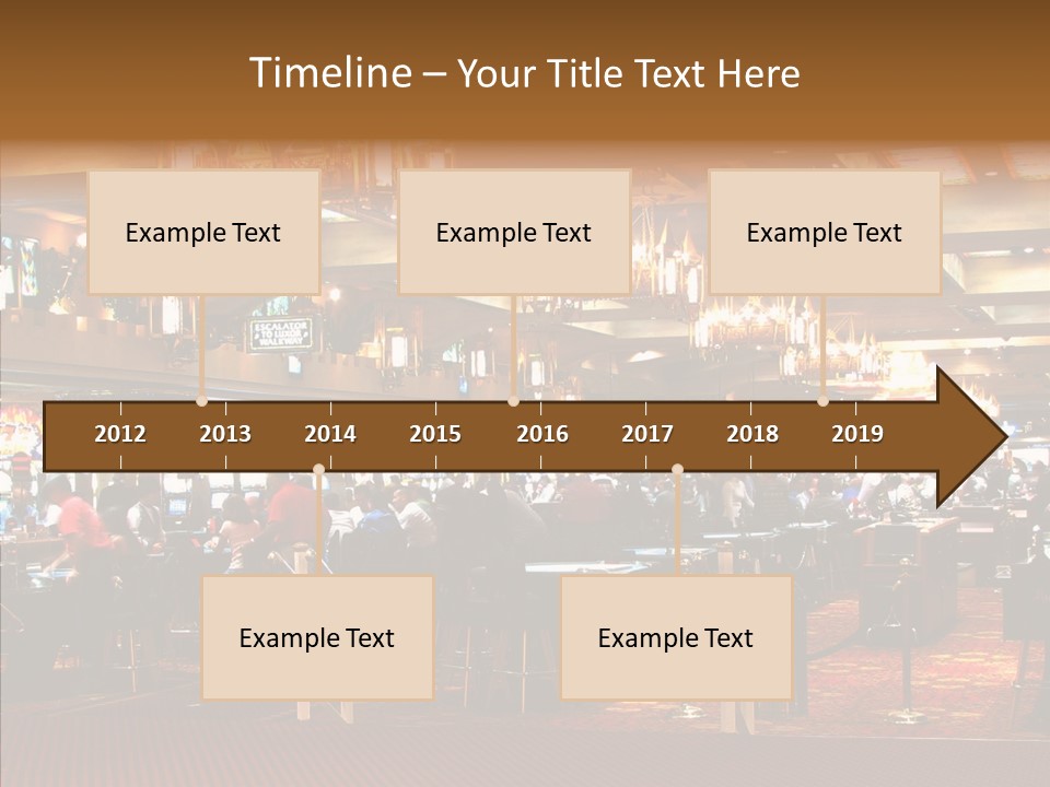 Elderly White Background Two PowerPoint Template