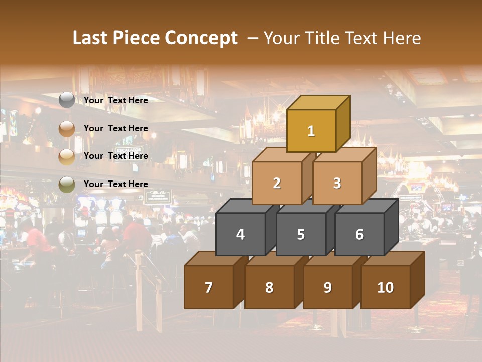 Elderly White Background Two PowerPoint Template