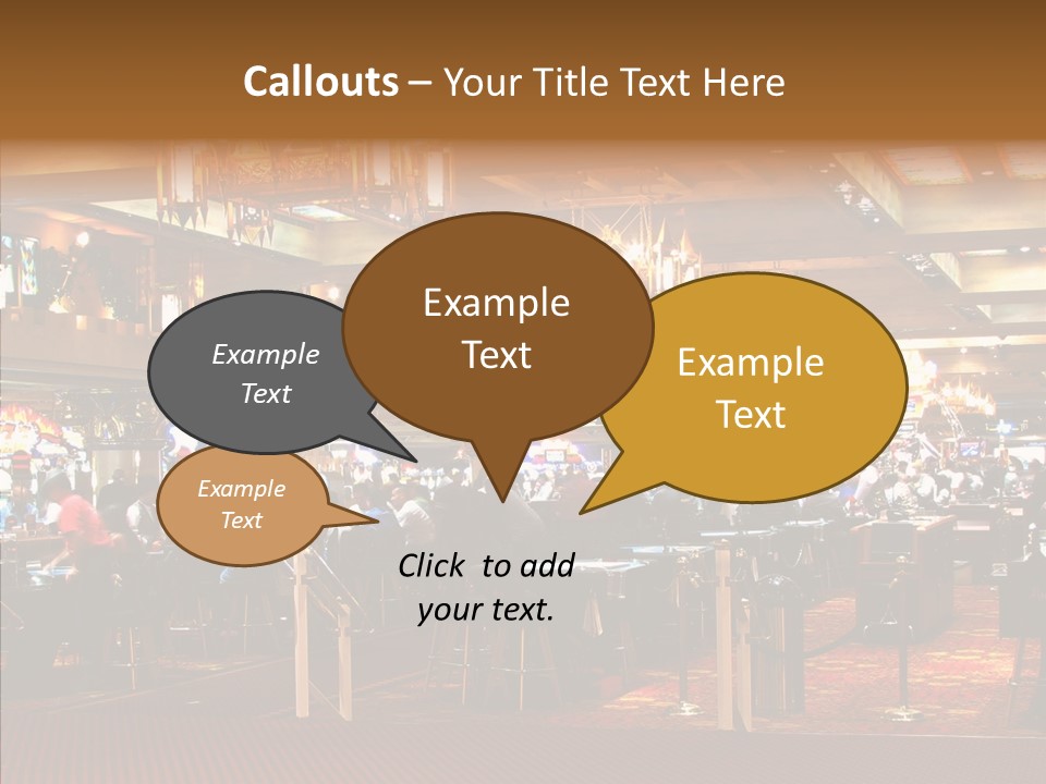 Elderly White Background Two PowerPoint Template