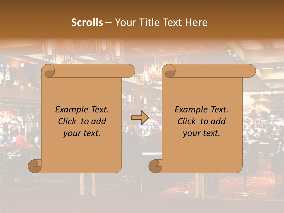 Elderly White Background Two PowerPoint Template