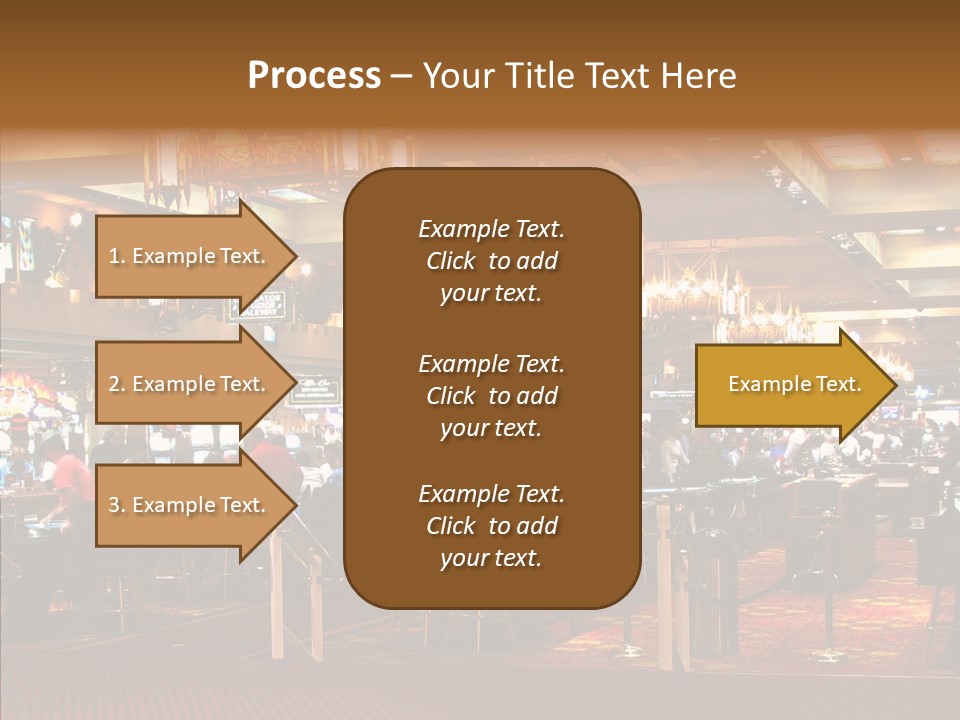 Elderly White Background Two PowerPoint Template