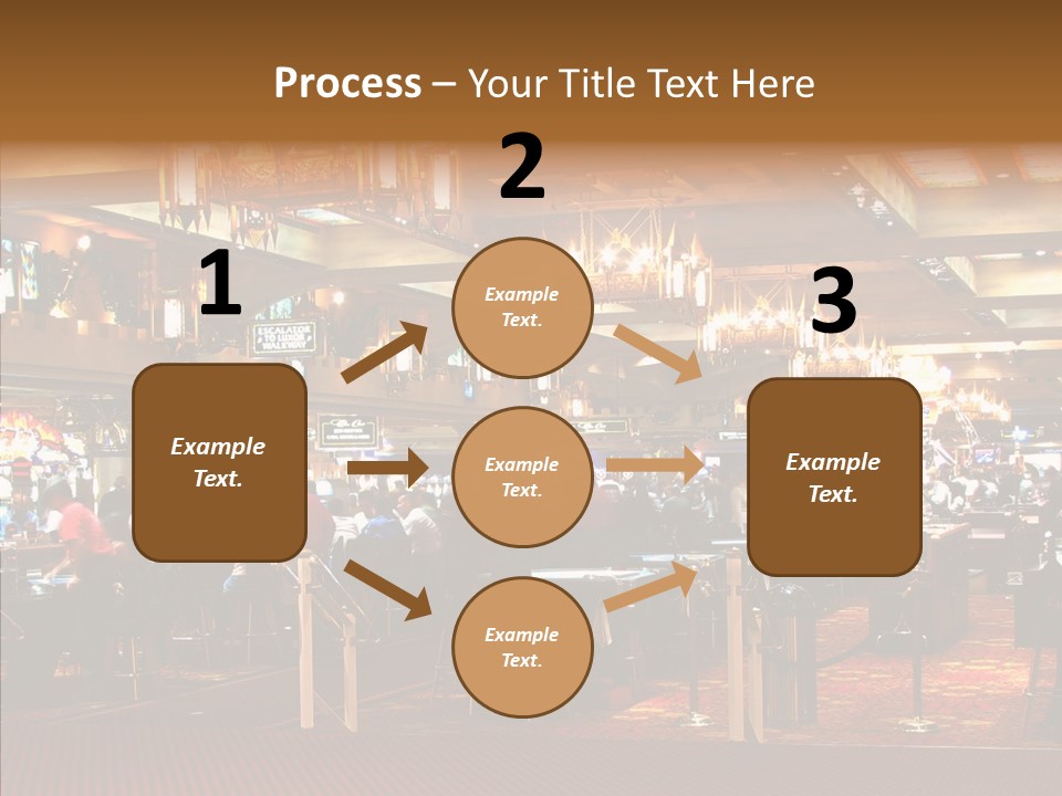 Elderly White Background Two PowerPoint Template