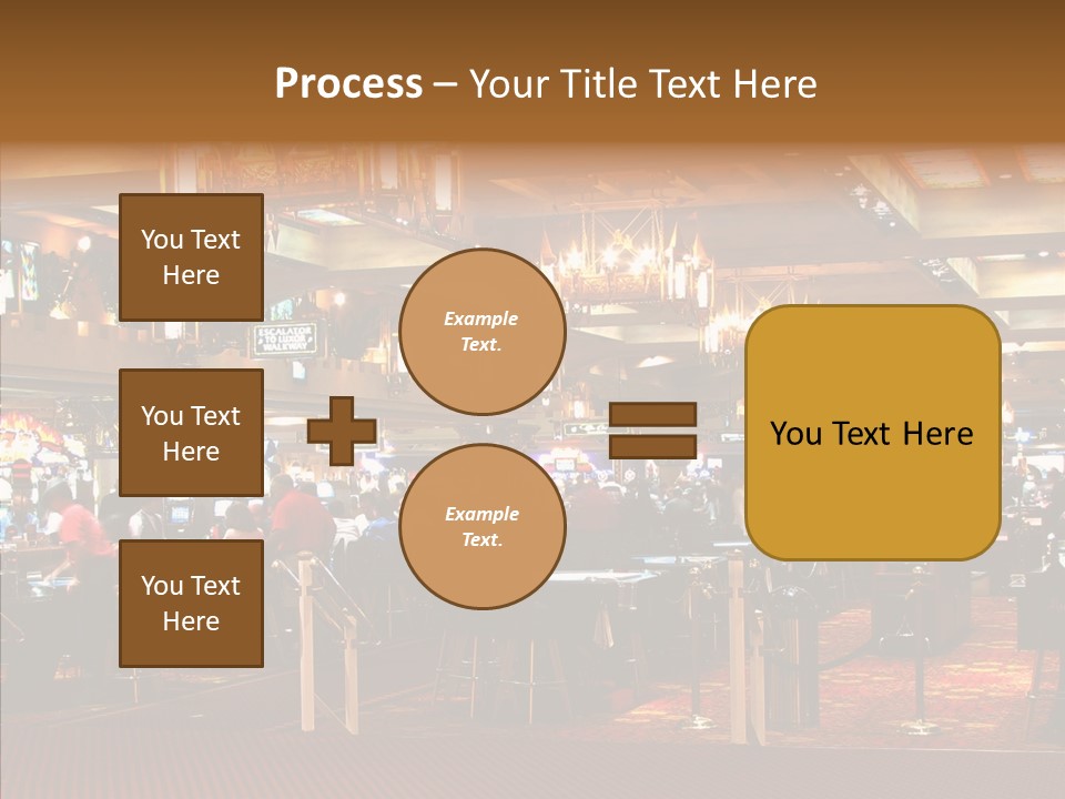 Elderly White Background Two PowerPoint Template