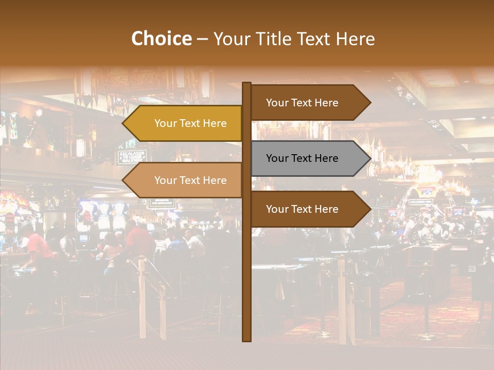 Elderly White Background Two PowerPoint Template