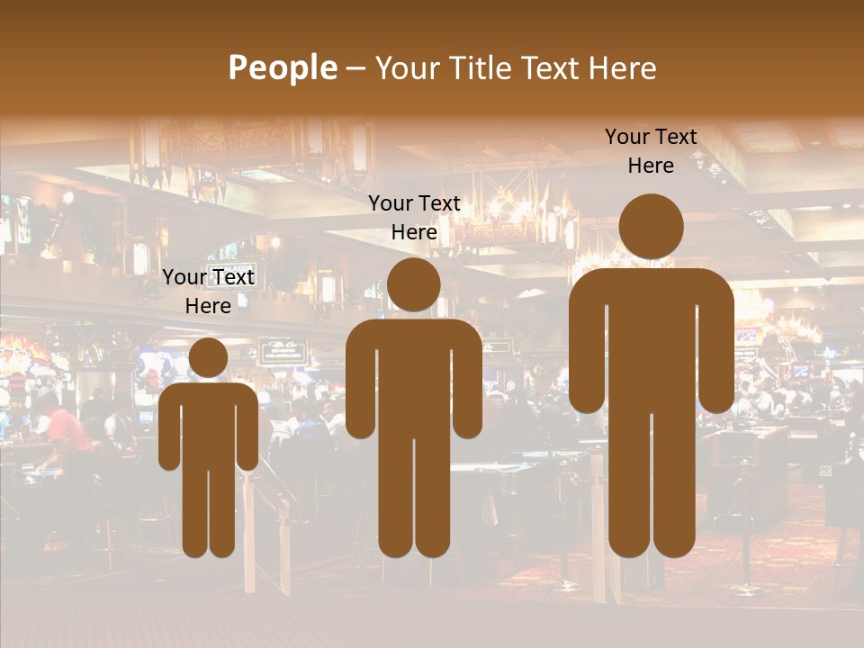 Elderly White Background Two PowerPoint Template