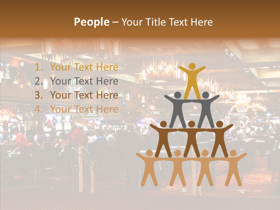 Elderly White Background Two PowerPoint Template