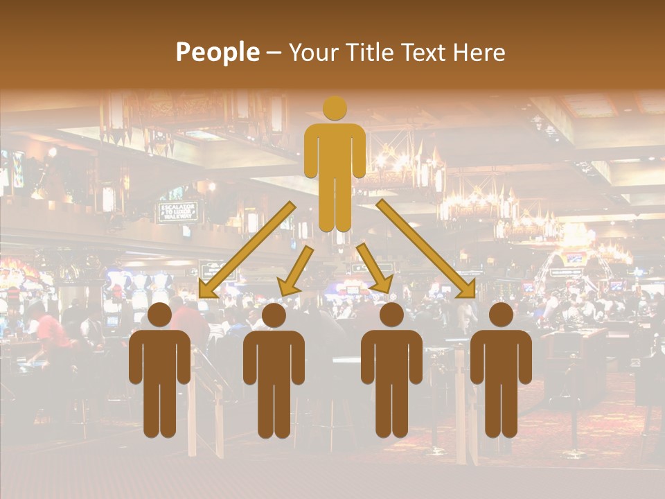 Elderly White Background Two PowerPoint Template