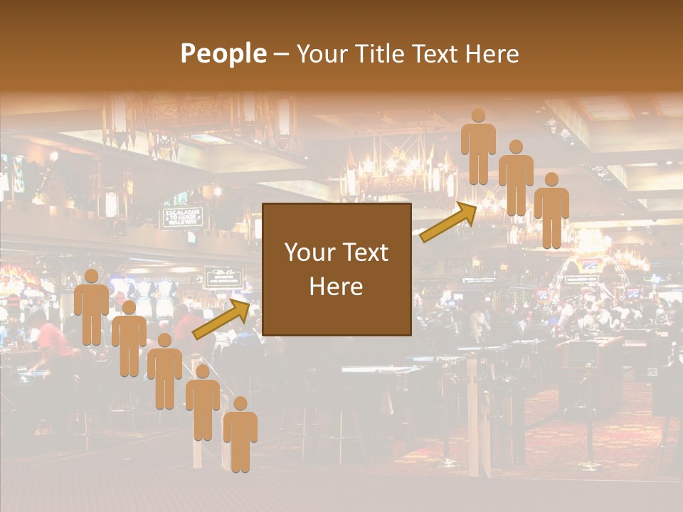 Elderly White Background Two PowerPoint Template