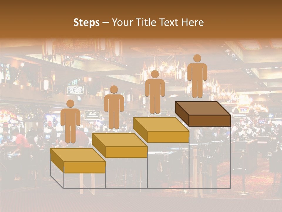 Elderly White Background Two PowerPoint Template