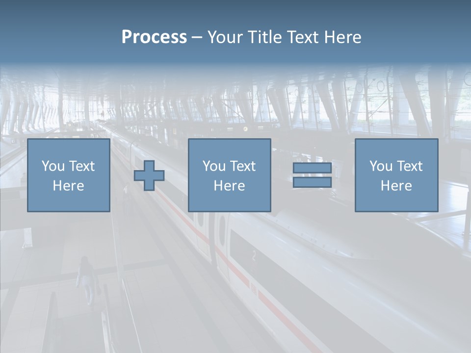 Sharing Holding Hands Two PowerPoint Template