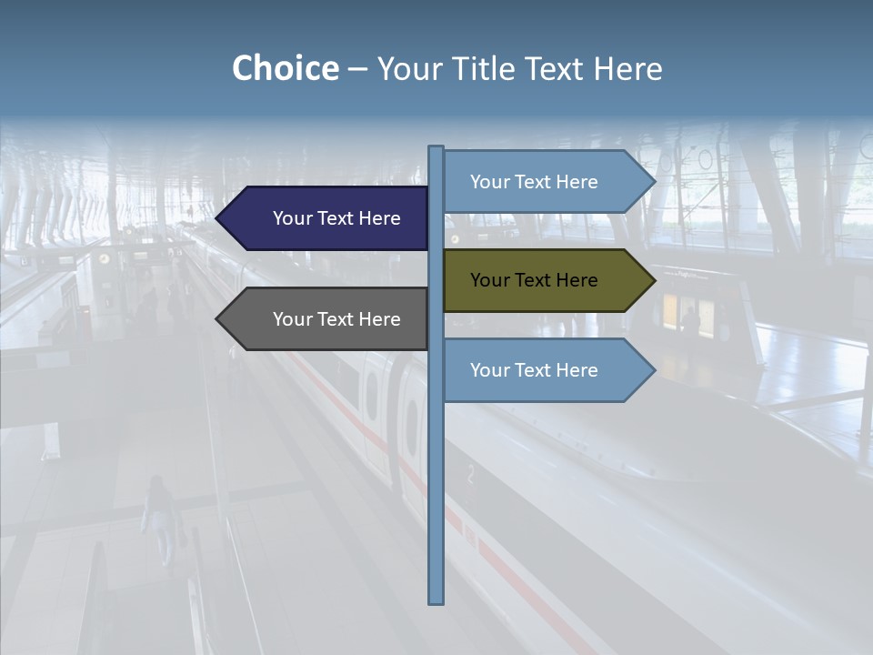Sharing Holding Hands Two PowerPoint Template