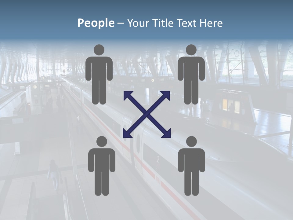 Sharing Holding Hands Two PowerPoint Template