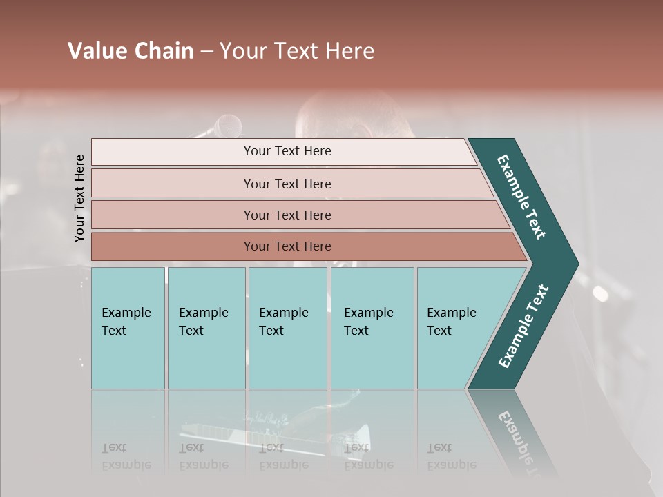 Closeup Women Senior PowerPoint Template