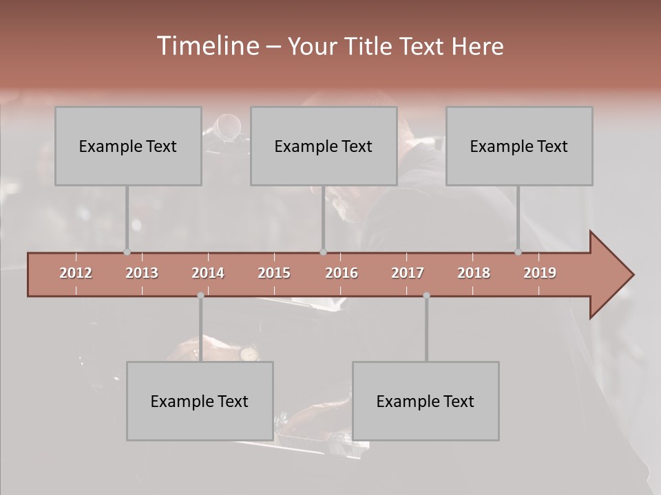 Closeup Women Senior PowerPoint Template