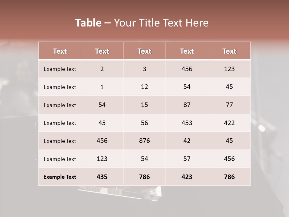 Closeup Women Senior PowerPoint Template