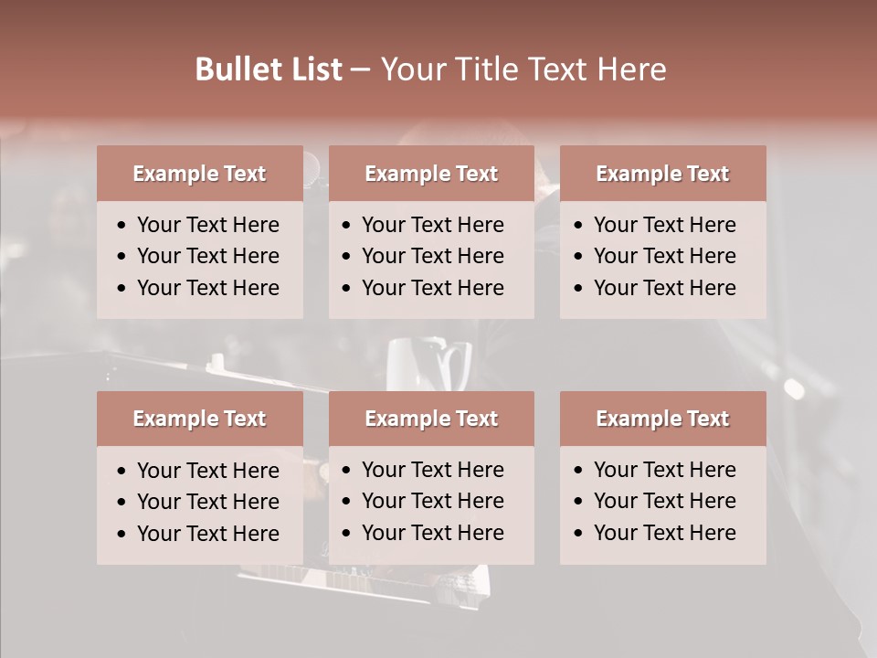 Closeup Women Senior PowerPoint Template