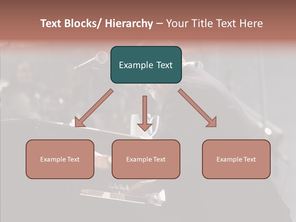 Closeup Women Senior PowerPoint Template