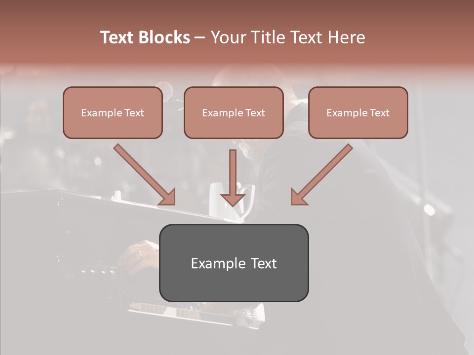 Closeup Women Senior PowerPoint Template