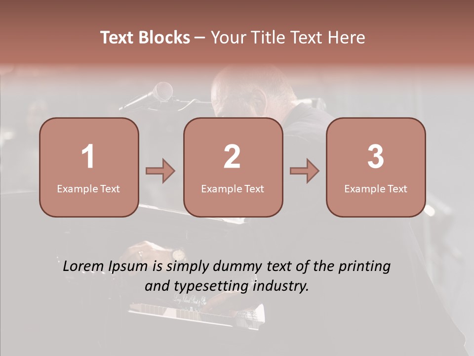 Closeup Women Senior PowerPoint Template