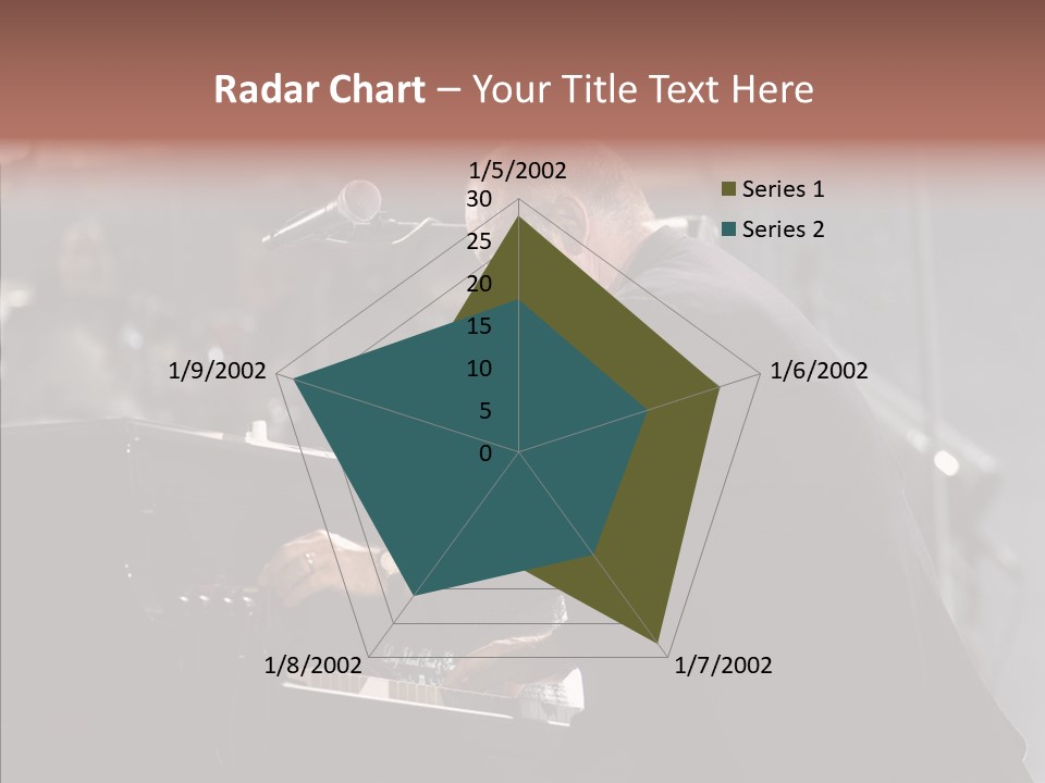 Closeup Women Senior PowerPoint Template