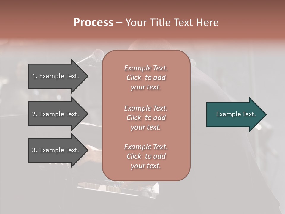 Closeup Women Senior PowerPoint Template