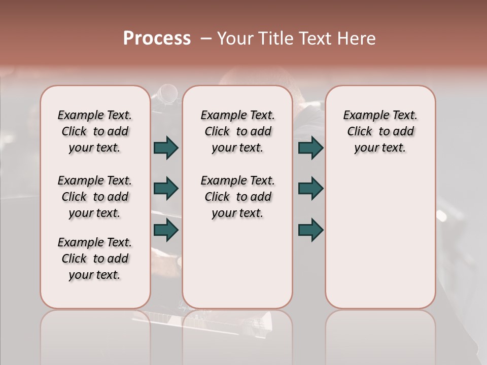 Closeup Women Senior PowerPoint Template