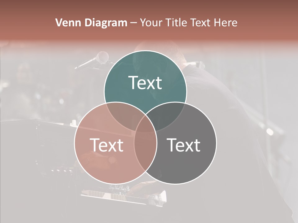 Closeup Women Senior PowerPoint Template