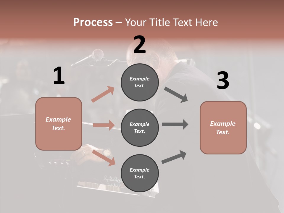 Closeup Women Senior PowerPoint Template