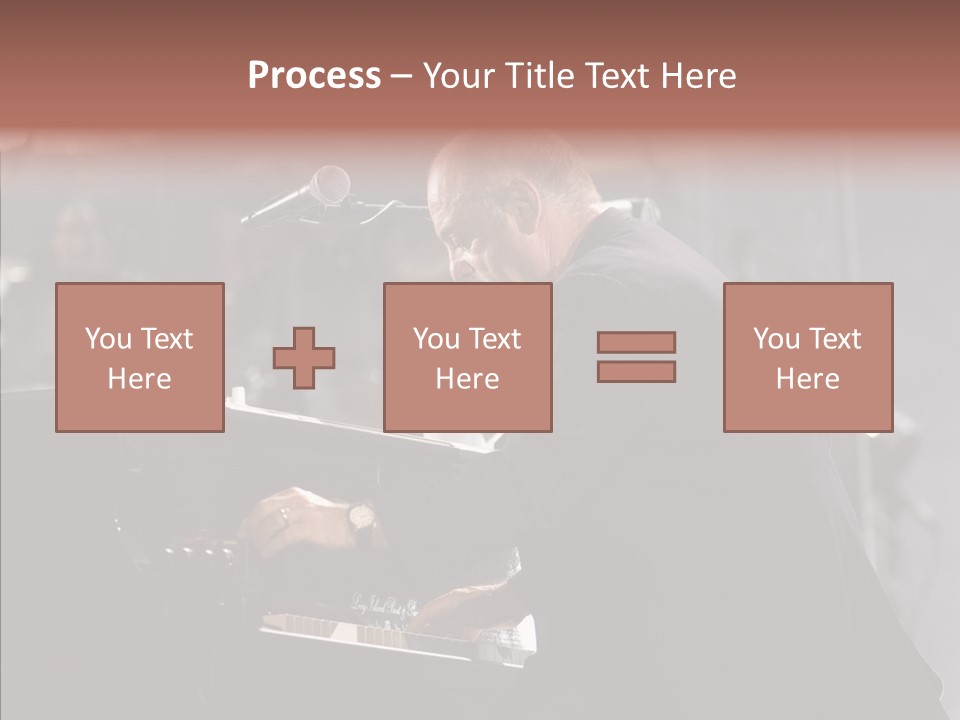 Closeup Women Senior PowerPoint Template