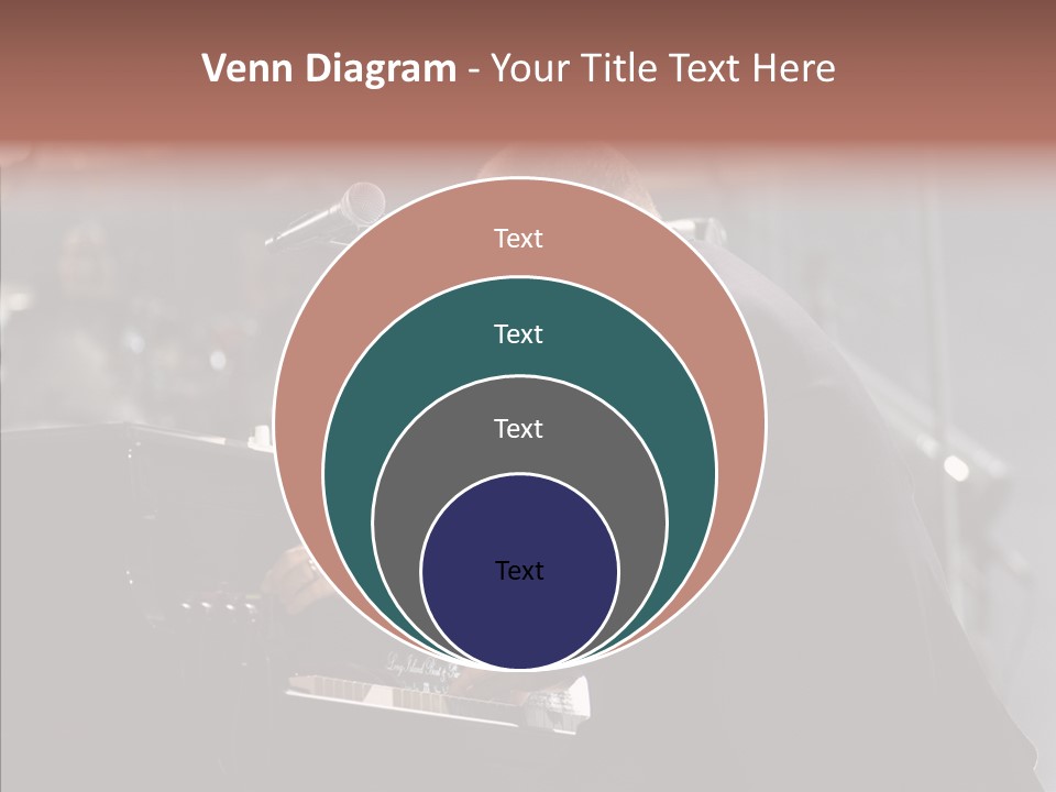 Closeup Women Senior PowerPoint Template