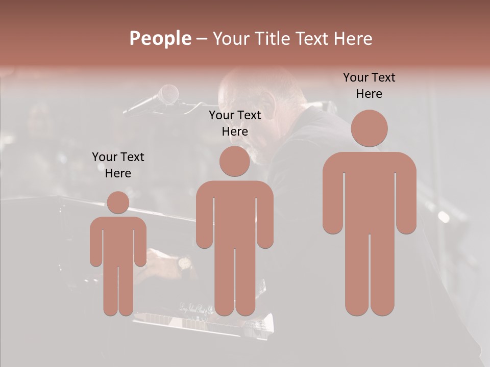 Closeup Women Senior PowerPoint Template