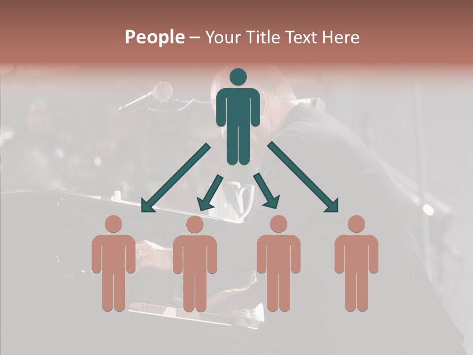 Closeup Women Senior PowerPoint Template