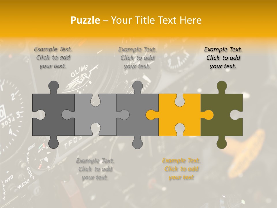 Young Finger Women PowerPoint Template