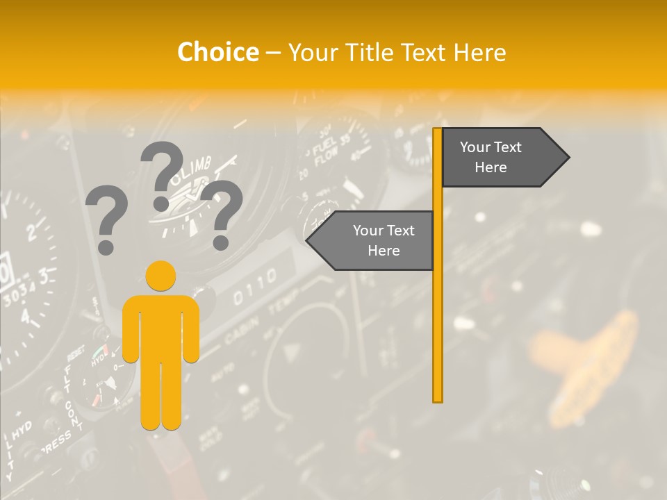Young Finger Women PowerPoint Template