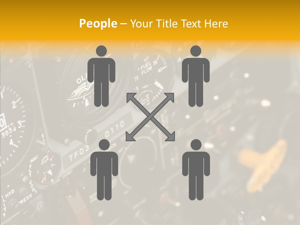 Young Finger Women PowerPoint Template