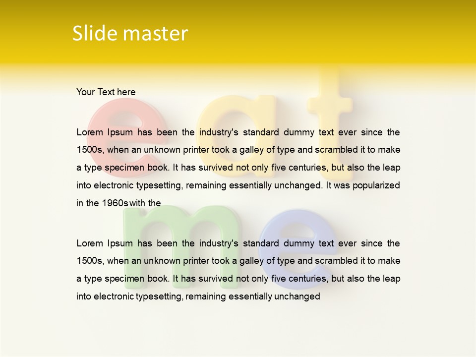 Hand Old Senior PowerPoint Template