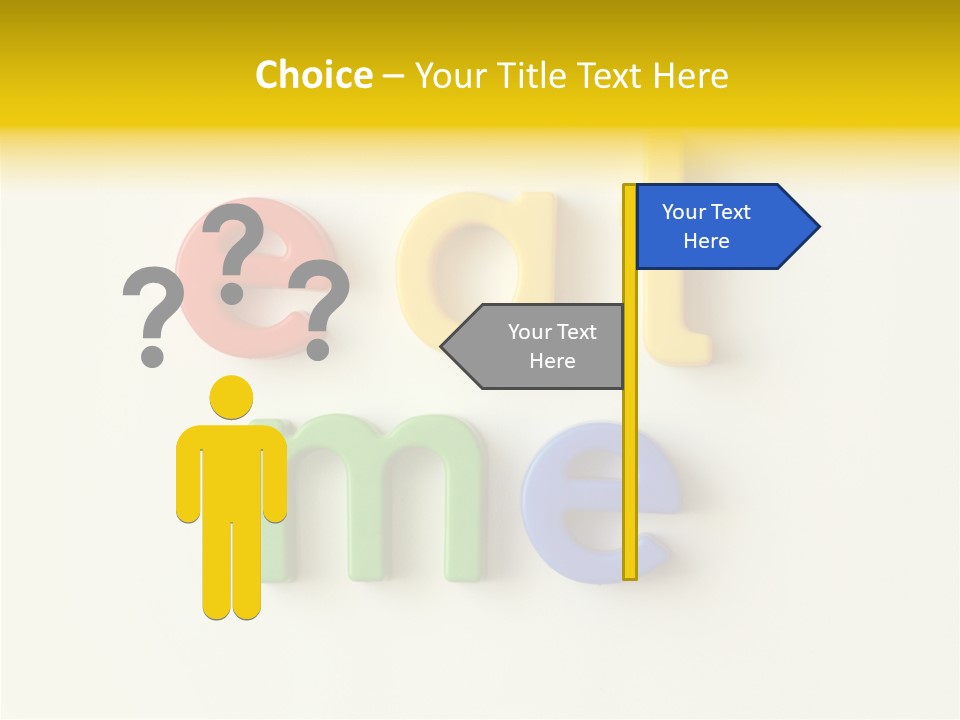 Hand Old Senior PowerPoint Template
