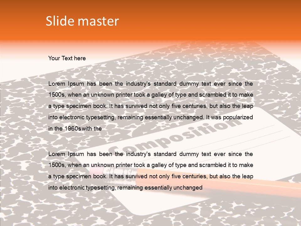 Finger White Background Assist PowerPoint Template