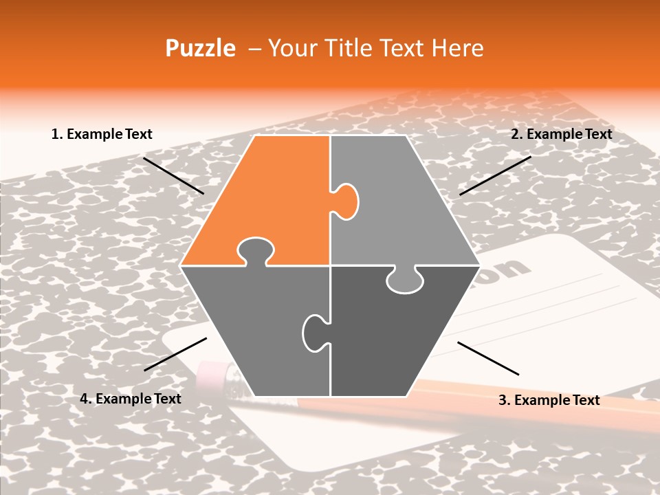 Finger White Background Assist PowerPoint Template