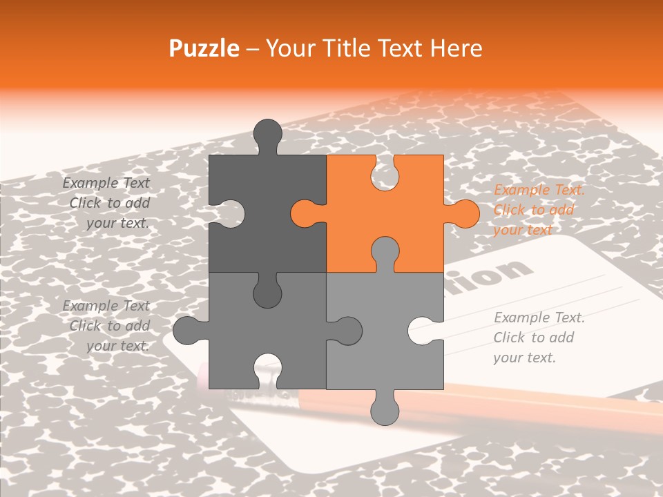 Finger White Background Assist PowerPoint Template