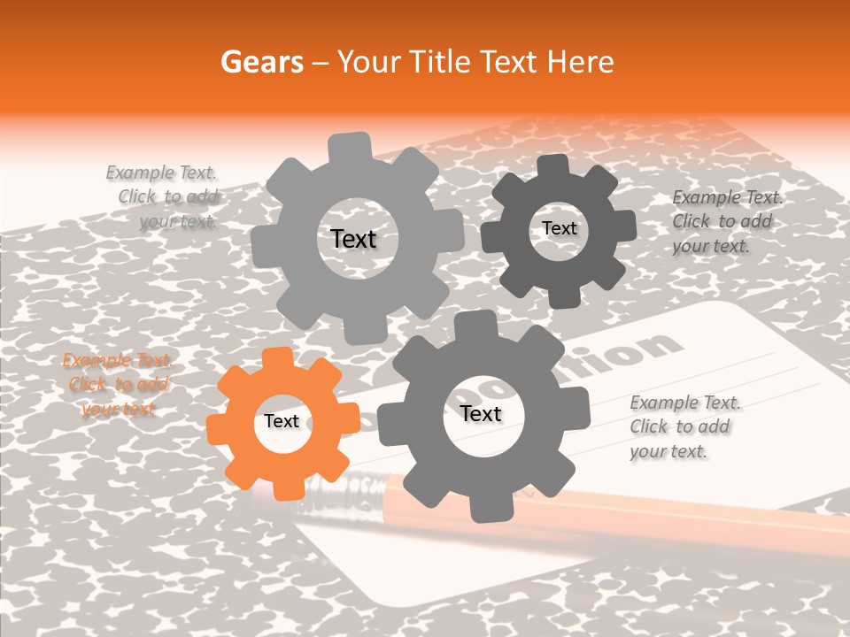 Finger White Background Assist PowerPoint Template