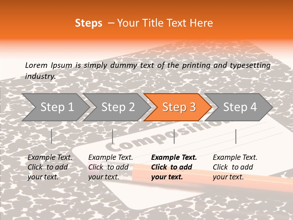 Finger White Background Assist PowerPoint Template